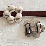 Zamak N°13 Zilver 13 mm Passage