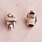 Zamac ring voor leer 05 mm N°01