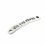 03 mm Zamak connector N°02 Zilver