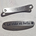 03 mm Zamak connector N°04 Zilver