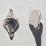 03 mm Zamak connector N°10 Zilver