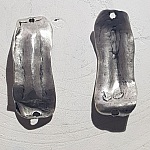 Zamak connector 04 mm Zilver