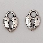 Bedel hangslot N°12 Zilver