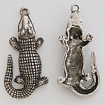 Krokodil Bedel N°01 ZAMAK (ZILVER GELEVERD)