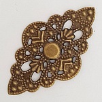 Bloem Bedel Metaal N°097 Brons Gravure