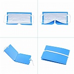 Plastic Opberg Clip Organiser Donkerblauw