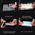 Paarse Plastic Opberg Clip Organisator