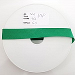 Bias alle textiel 1 Meter kraag 164 Groen