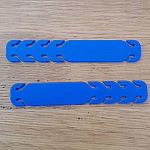 Elastische band Verstelbare oorbeschermer voor masker N°02 Blauw