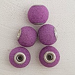 5 Ronde kralen 14/12 mm N°02