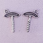 Schedel en gekruiste botten bedel N°16