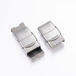 Klauwklem voor leer 14 mm breed