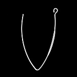 Furcula stijl oorbelhouder Zilver N°01 x 10 paar