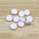 set 20 elastieken met wit koord en verstelbare gesp voor masker...