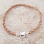 Europese Clip Armband Gewoon 01 VAN 15 TOT 23 CM Beige