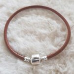 Europese Clip Armband Gewoon 01 VAN 15 TOT 23 CM Bruin BR