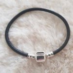 Europese Clip Armband Gewoon 01 VAN 15 TOT 23 CM Zwart