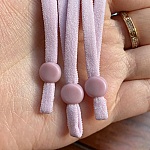 10 Paarse Elastische Koordbanden met Verstelbare Gesp voor...