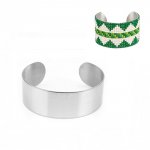 20 mm Roestvrij Staal Manchet Armband N°03
