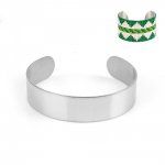 15 mm Roestvrij Staal Manchet Armband N°04