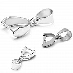 Roestvrijstalen sluiting 2,5 x 14 mm Zilver