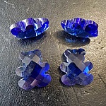 Beer hanger van gefacetteerd glas N°01-02