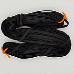 Vlakmasker elastiek 5 mm zwart n°03 x 16 meter