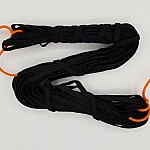 Vlakmasker elastiek 5 mm zwart n°03 x 13 meter