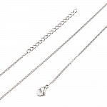 Ketting N°05-02 in roestvrij staal, 45 cm (18') paardengaas