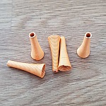 Spiraalvormige kegelbeker N°02 X 5 P Kleur 07.