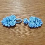 Chinese stijl passementerie brandebourg knop N°04