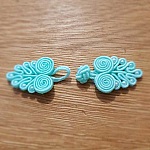 Chinese stijl passementerie brandebourg knop N°05