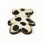 Bont Beertje Wit 24x29mm x 1