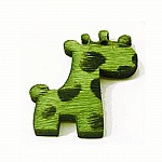 Giraffe Bont Groen 26x34mm x 1