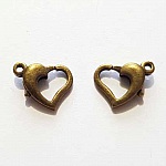 1 Karabijnhaaksluiting Hart 13 mm