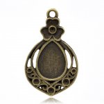 Cabochon Drop No. 02 Brons