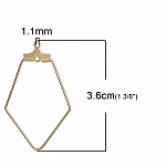 Diamant Primer Gouden Oorbelhouder N°02 x 1 stuk