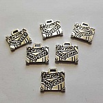 Bedelzakje N°26 Koffer Zilver