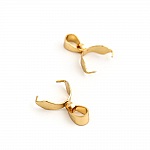 Roestvrijstalen sluiting 3,7 x 17 mm Goud