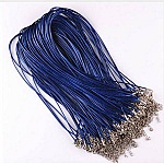 10 Kettingen imitatieleer diameter 1,5 mm 40 cm AC-07-2 