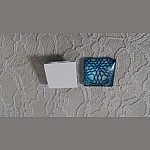 glas vierkante cabochon 25mm 046 