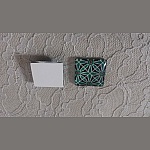 vierkante glazen cabochon 25mm 003 