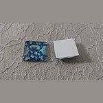 vierkante glazen cabochon 25mm 001 