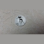 glazen cabochon rond 20mm cat 008 