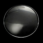 Cabochon Rond 38 mm in helder glas