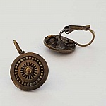 Dormeuse Oorbellenstandaard N°116 x 1 paar Brons