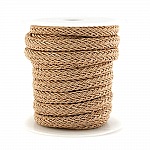 Corde polyester Regaliz 8 x 10 mm Brun Clair