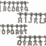 Breloque Alphabet 03 Lettre Q et Strass