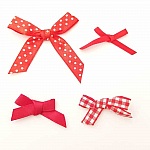 4 Nœuds tissus lot N°12