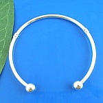 Bracelet Rigide N°05 Argent 19 cm